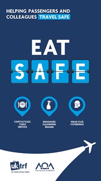 eat safe - helping passengers and colleagues travel safe