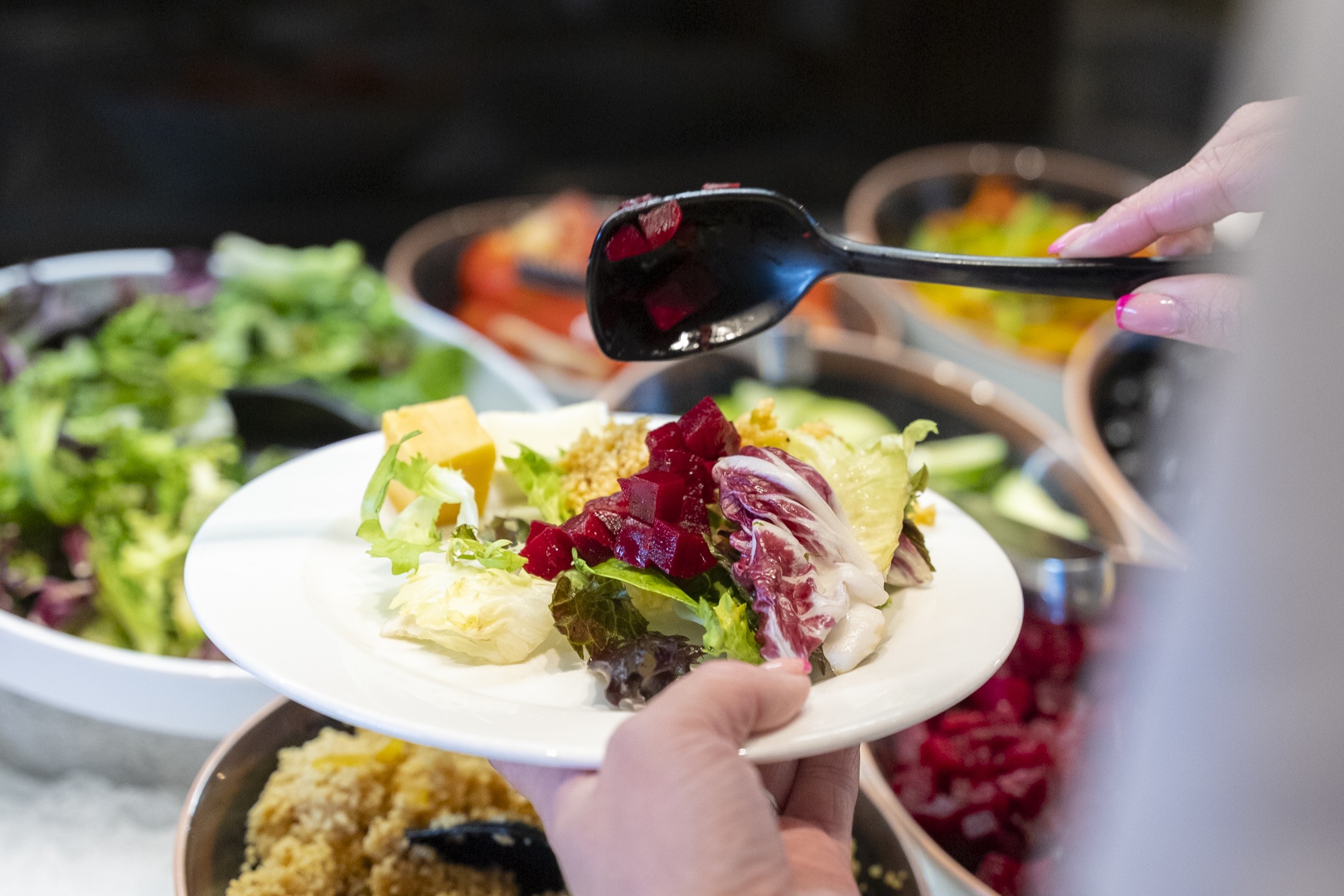 AGS ABERDEEN Lounge Salad Bar 8